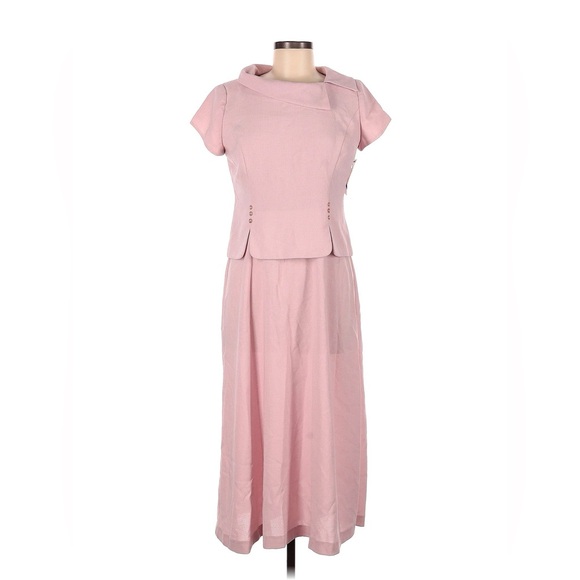 Danny & Nicole Pink Dress | Pink | 14P - Picture 1 of 10